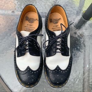 Dr. Martens Bex Brogue Leather Wingtip Shoes